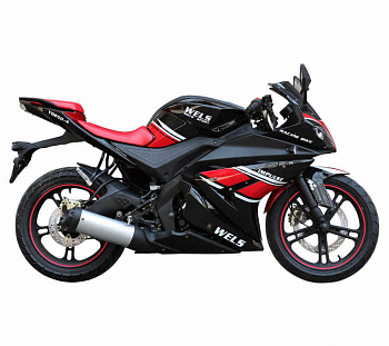 Мотоцикл WELS "IMPULSE" YD250-4  17/17" 250CC (черный)