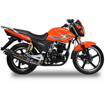 Мотоцикл WELS "GOLD SPORT" 16/18" 200CC  YD200-2 (обычная вилка) (оранжевый)